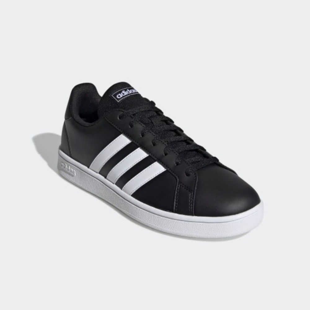 Adidas Black Grand Court Base Shoes Size 7